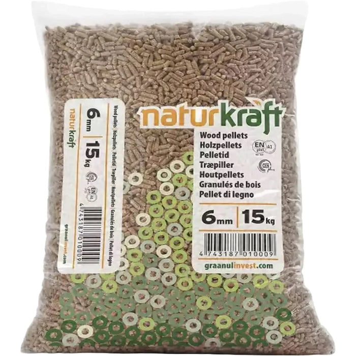 Bancale Pellet Naturkraft – 70 sacchi da 15 kg – EAN 4743187010009